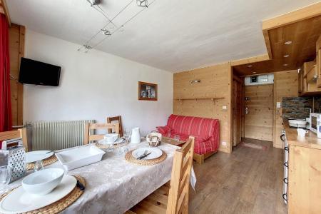 Skiverleih 2-Zimmer-Appartment für 4 Personen (0111) - Résidence les Aravis - Les Menuires - Wohnzimmer