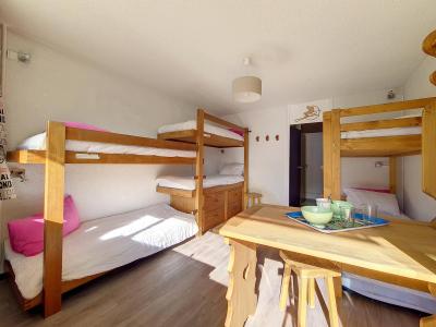 Skiverleih 2-Zimmer-Appartment für 6 Personen (319) - Résidence les Aravis - Les Menuires - Schlafzimmer