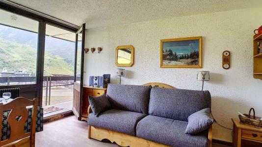 Skiverleih 2-Zimmer-Appartment für 6 Personen (319) - Résidence les Aravis - Les Menuires - Wohnzimmer