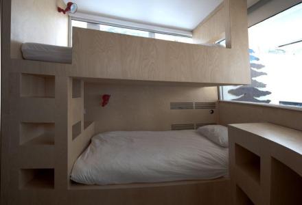 Skiverleih 3-Zimmer-Appartment für 8 Personen (520) - Résidence les Aravis - Les Menuires - Wohnzimmer