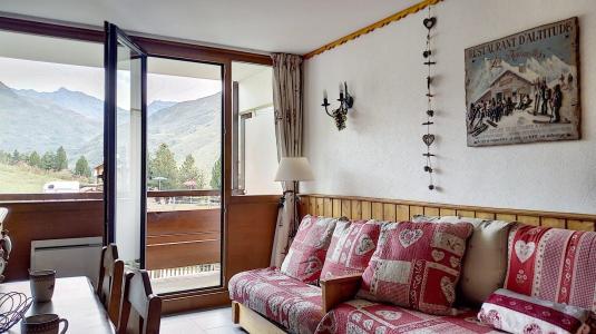 Rent in ski resort Studio 3 people (213) - Résidence les Charmettes - Les Menuires - Living room