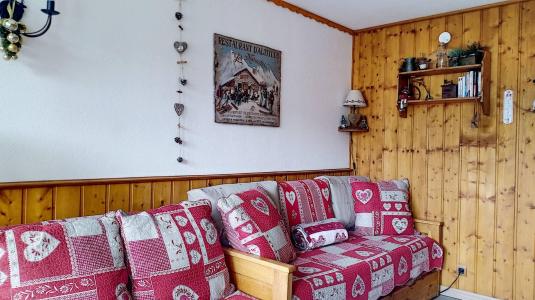 Rent in ski resort Studio 3 people (213) - Résidence les Charmettes - Les Menuires - Living room