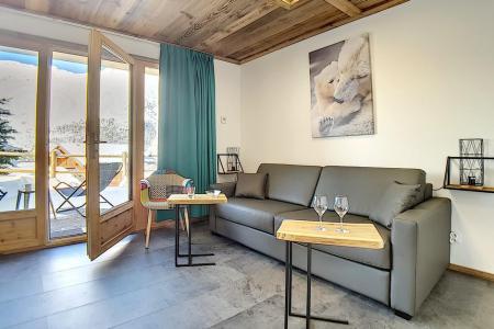Аренда на лыжном курорте Апартаменты 2 комнат 6 чел. (000B) - Résidence les Cristaux - Les Menuires - Салон