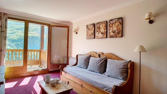 Rent in ski resort 3 room apartment 6 people (5) - Résidence les Cristaux - Les Menuires - Living room