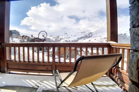 Location au ski Appartement 3 pièces 6 personnes (24) - Résidence les Cristaux - Les Menuires - Extérieur hiver