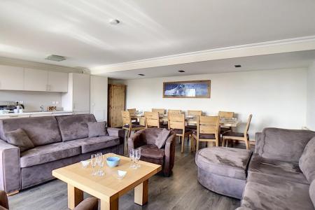 Rent in ski resort 5 room apartment 10 people (21) - Résidence les Cristaux - Les Menuires - Living room