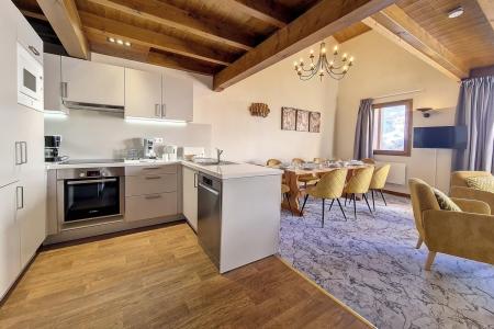Rent in ski resort 5 room duplex apartment 10 people (9) - Résidence les Cristaux - Les Menuires - Kitchen