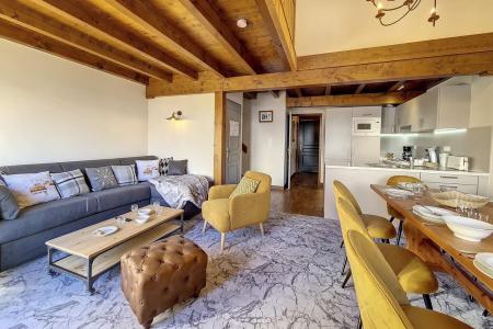 Аренда на лыжном курорте Апартаменты дуплекс 5 комнат 10 чел. (9) - Résidence les Cristaux - Les Menuires - Салон