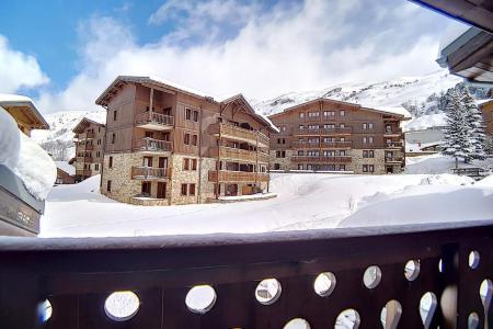 Location au ski Appartement 6 pièces 12 personnes (27) - Résidence les Cristaux - Les Menuires - Extérieur hiver