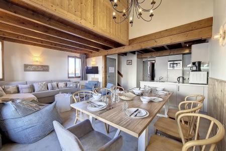 Rent in ski resort 4 room duplex apartment 8 people (7) - Résidence les Cristaux - Les Menuires