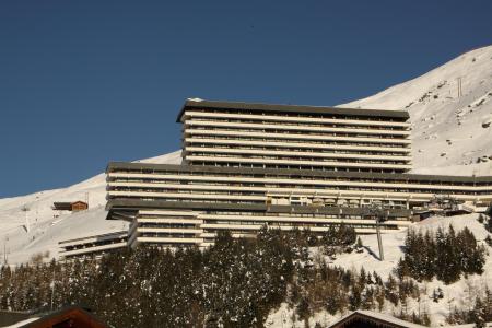 Аренда на лыжном курорте Résidence les Evons - Les Menuires - зимой под открытым небом
