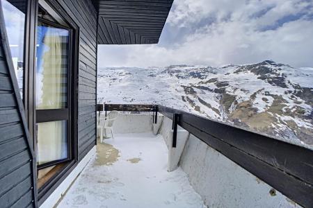 Vacances en montagne Appartement duplex 2 pièces 6 personnes (601) - Résidence les Evons - Les Menuires - Extérieur hiver