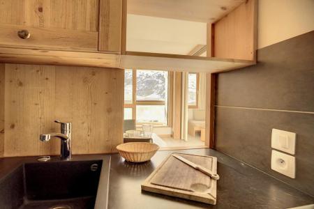 Rent in ski resort 2 room apartment 4 people (405) - Résidence les Soldanelles A - Les Menuires - Kitchen