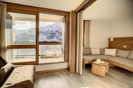 Rent in ski resort 2 room apartment 4 people (405) - Résidence les Soldanelles A - Les Menuires - Living room