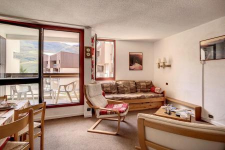 Rent in ski resort 2 room apartment 6 people (201) - Résidence les Soldanelles A - Les Menuires - Living room