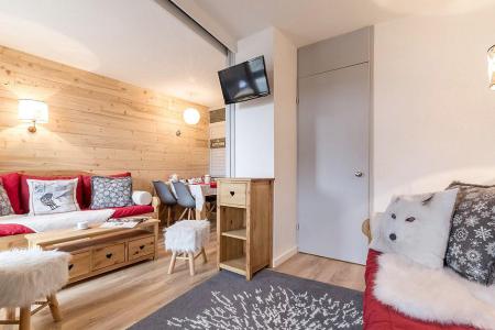 Ski verhuur Appartement 2 kamers 4 personen (204) - Résidence les Soldanelles A - Les Menuires - Woonkamer