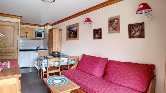 Skiverleih 2-Zimmer-Appartment für 4 Personen (306) - Résidence les Valmonts - Les Menuires - Wohnzimmer