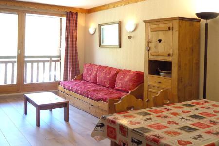 Rent in ski resort 3 room apartment 6 people (504) - Résidence les Valmonts - Les Menuires - Living room