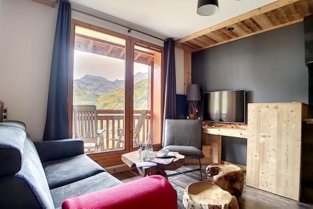 Rent in ski resort 4 room duplex apartment 10 people (1217) - Résidence les Valmonts - Les Menuires - Living room