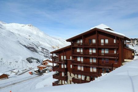 Ski verhuur Appartement 3 kamers 6 personen (504) - Résidence les Valmonts - Les Menuires - Buiten winter