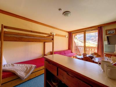 Ski verhuur Appartement 2 kamers 4 personen (408) - Résidence les Valmonts - Les Menuires