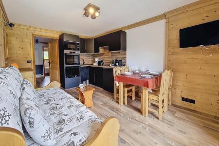 Wynajem na narty Apartament 2 pokojowy 4 osób (1216) - Résidence les Valmonts - Les Menuires - Pokój gościnny