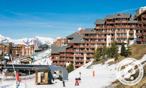 Location au ski Résidence les Valmonts - Maeva Home - Les Menuires - Extérieur hiver
