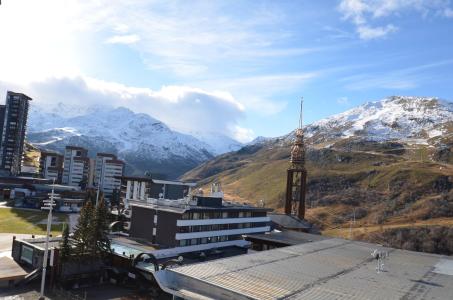 Location au ski Studio coin montagne 4 personnes (62) - Résidence Oisans - Les Menuires - Extérieur hiver