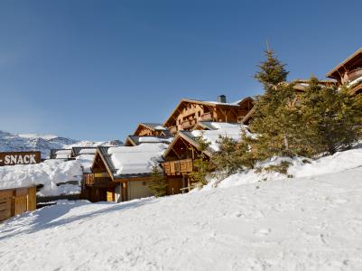 Vacances en montagne Résidence P&V Premium les Alpages de Reberty - Les Menuires - Extérieur hiver