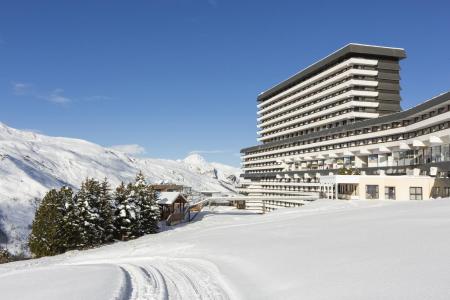 Location au ski Résidence Pierre Blanche - Les Menuires - Extérieur hiver