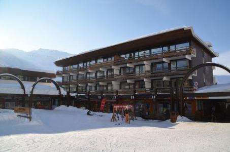 Vacances en montagne Résidence Vanoise - Les Menuires - Extérieur hiver