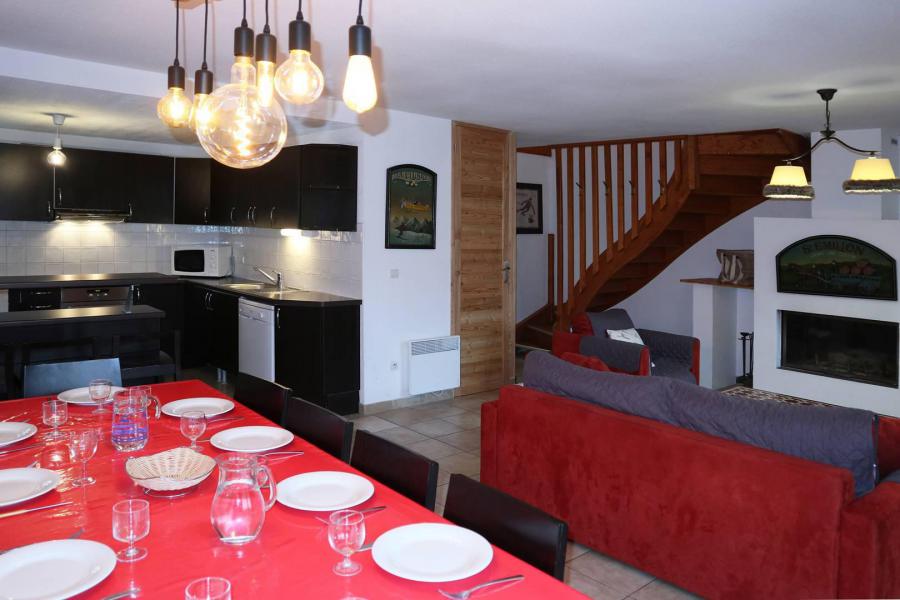Wynajem na narty Domek górski pośredni 5 pokojowy dla 10 osób - Chalet la Combe d'Or - Les Orres - Pokój gościnny