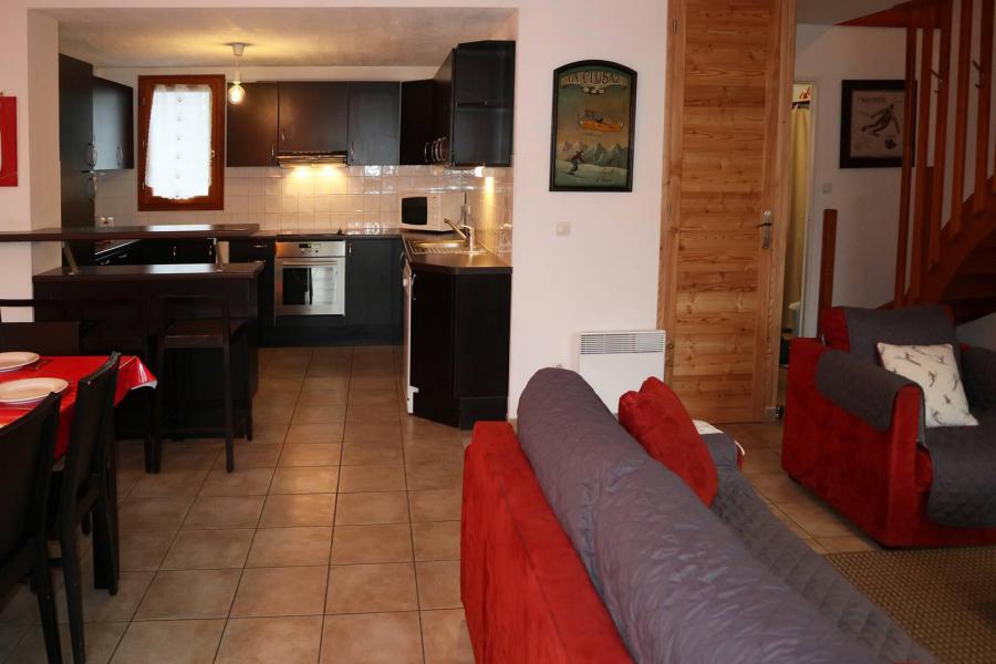 Skiverleih Doppelchalethälfte 5 Zimmer für 10 Personen - Chalet la Combe d'Or - Les Orres - Appartement
