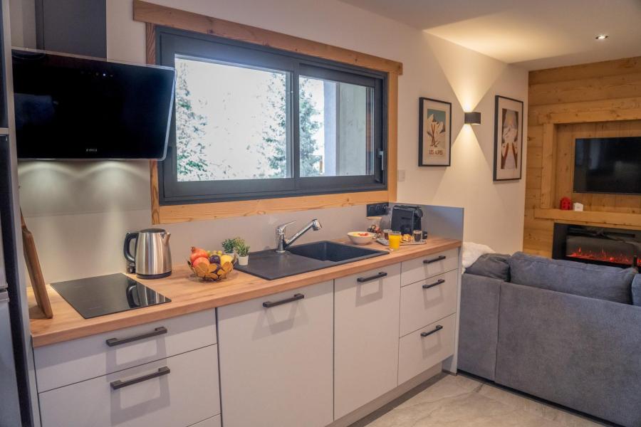 Alquiler al esquí Apartamento 3 piezas para 8 personas - DOMAINE DU LOUP BLANC - Les Orres - Cocina