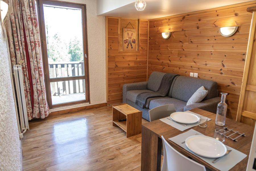 Rent in ski resort Studio 2 people (404) - La Résidence le 1650 - Les Orres - Living room