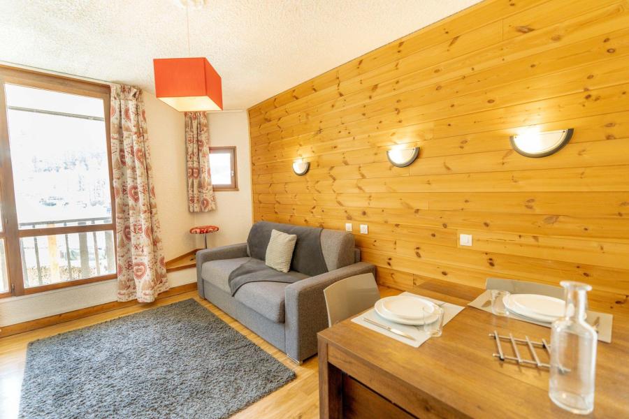 Rent in ski resort Studio 2 people (413) - La Résidence le 1650 - Les Orres - Living room