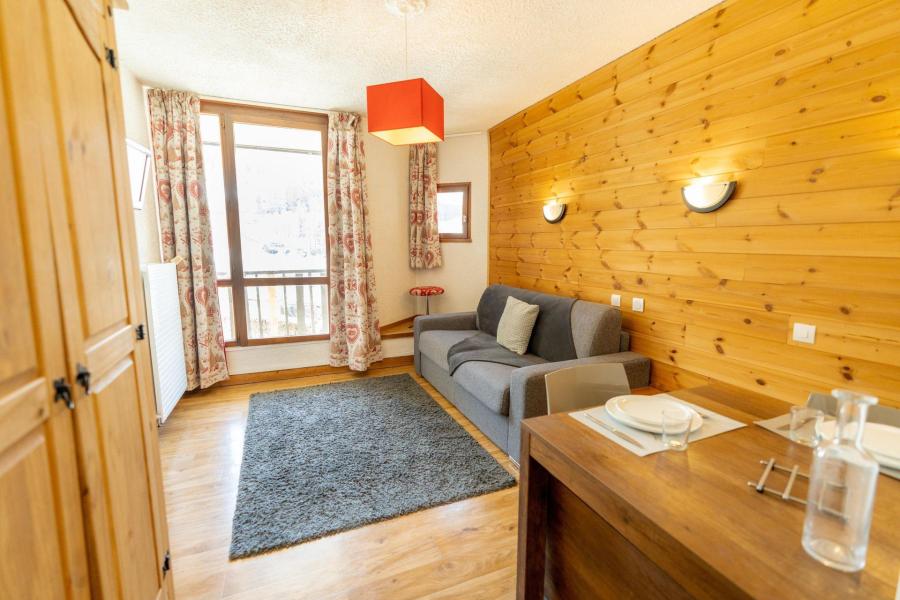 Rent in ski resort Studio 2 people (413) - La Résidence le 1650 - Les Orres - Living room