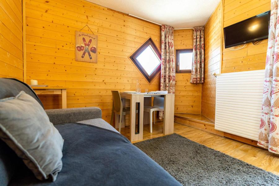 Ski verhuur Studio 2 personen (406) - La Résidence le 1650 - Les Orres - Woonkamer