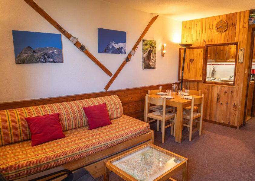 Rent in ski resort Studio cabin 4 people (B715) - La Résidence le Belvédère - Les Orres - Living room