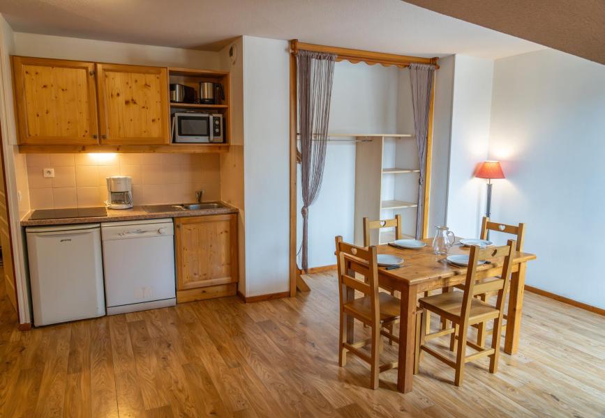 Rent in ski resort Studio 4 people (MBB301) - La Résidence les Eglantines - Les Orres - Kitchen