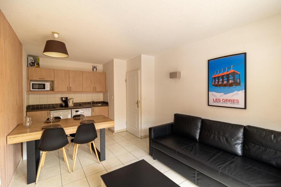 Rent in ski resort 2 room apartment 4 people (416) - Le Balcon des Airelles - Les Orres - Living room