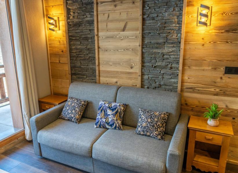 Rent in ski resort 2 room apartment 4 people (701) - Le Balcon des Airelles - Les Orres - Living room