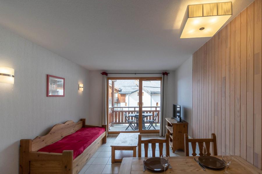 Skiverleih 2-Zimmer-Appartment für 4 Personen (208) - Le Balcon des Airelles - Les Orres - Wohnzimmer
