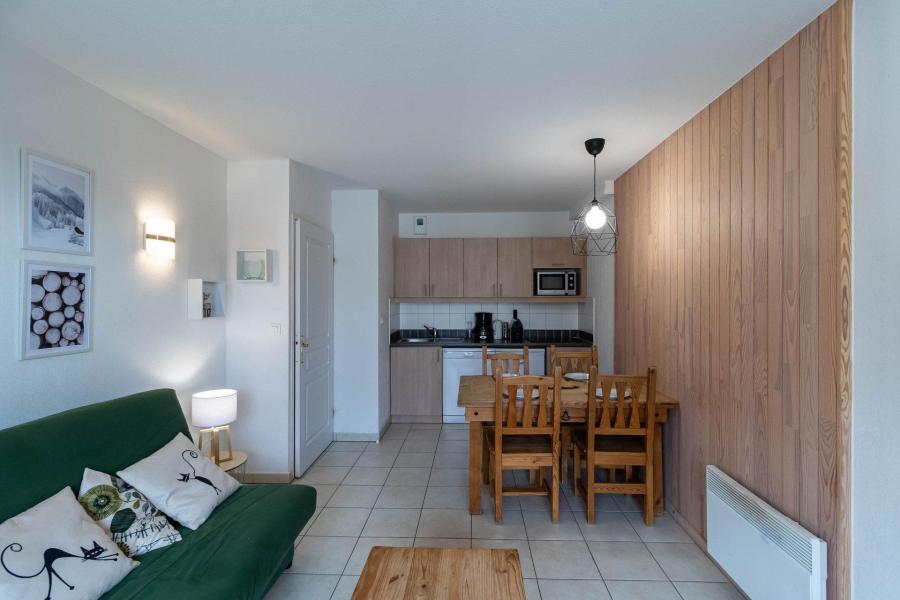 Skiverleih 2-Zimmer-Appartment für 4 Personen (210) - Le Balcon des Airelles - Les Orres - Wohnzimmer