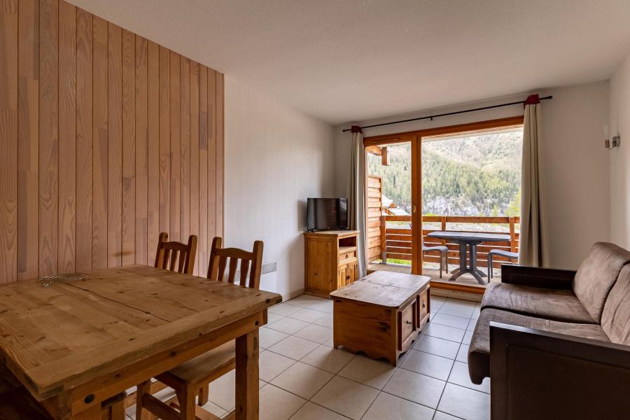 Skiverleih 2-Zimmer-Appartment für 4 Personen (415) - Le Balcon des Airelles - Les Orres - Wohnzimmer