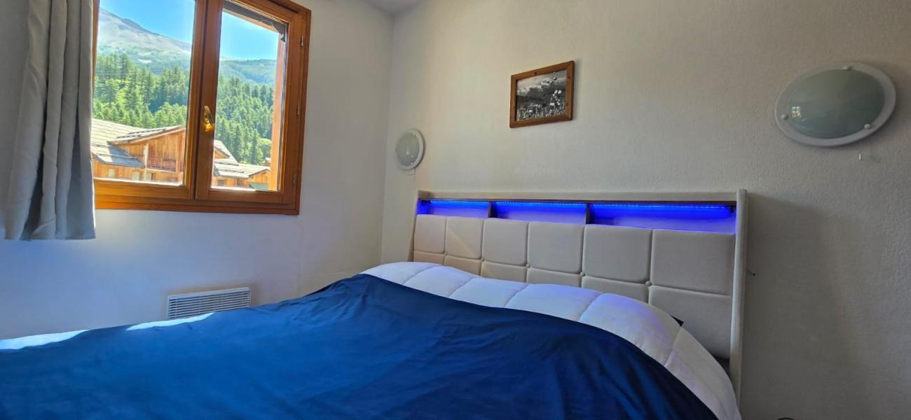 Skiverleih 2-Zimmer-Appartment für 4 Personen (512) - Le Balcon des Airelles - Les Orres - Schlafzimmer