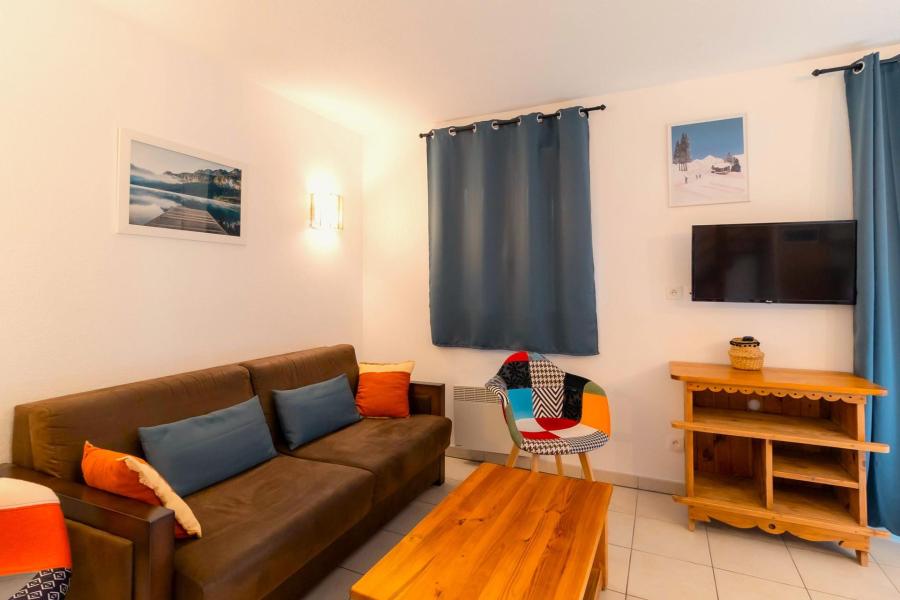 Skiverleih 3-Zimmer-Appartment für 8 Personen (309) - Le Balcon des Airelles - Les Orres - Wohnzimmer
