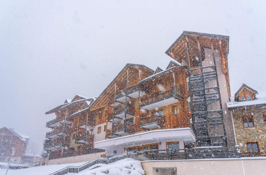 Soggiorno sugli sci Le Balcon des Airelles - Les Orres - Esteriore inverno