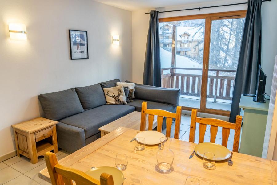 Alquiler al esquí Apartamento 2 piezas para 4 personas (205) - Le Balcon des Airelles - Les Orres - Estancia