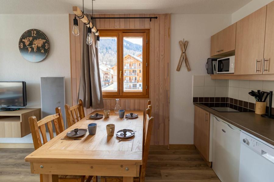 Alquiler al esquí Apartamento 2 piezas para 5 personas (612) - Le Balcon des Airelles - Les Orres - Cocina